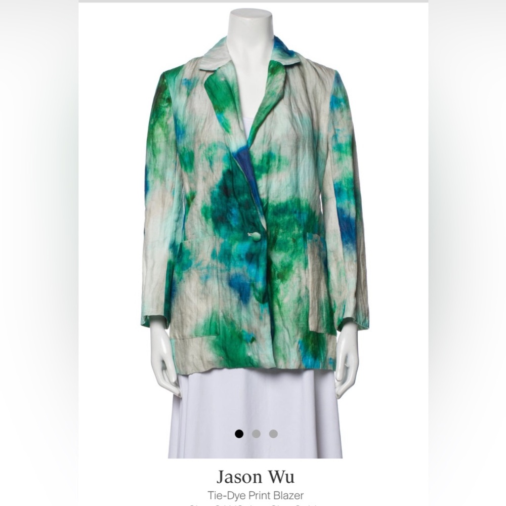 Love this Jason Wu blazer, I have gained weight so it is not fitting me right.